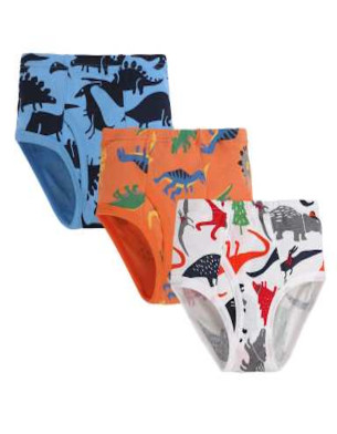 Boys Soft cotton Briefs Toddler kids Underwear Pack of 3 Set 1
